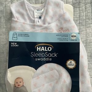 NEW! Pink Halo Sleep Sack Swaddle - Newborn